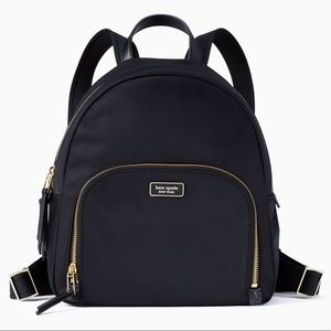 Kate Spade Medium Black Nylon Backpack BNWT
